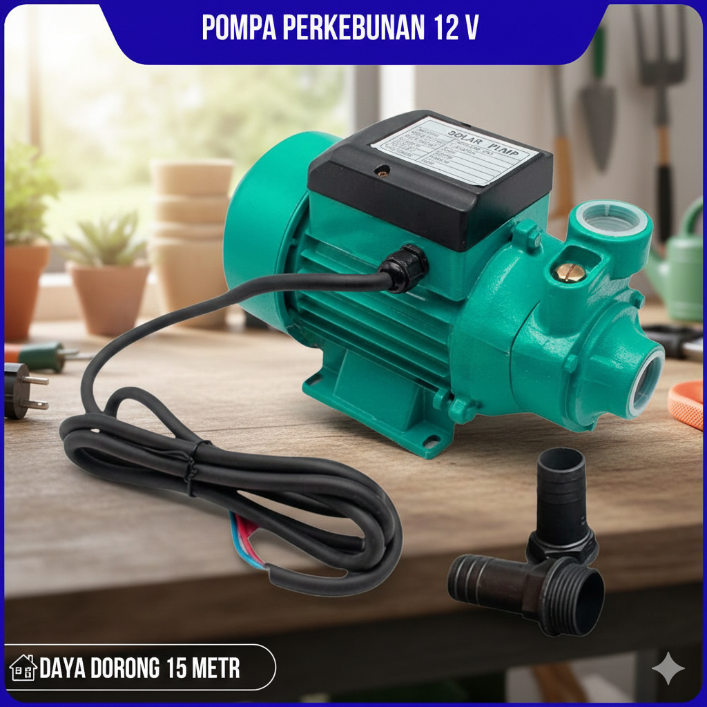 Pompa Air DC 12V Tenaga Surya Solar Panel DC 12 Volt Pompa Sedot Air