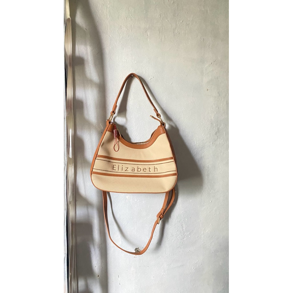 Tas selempang wanita Elizabeth coklat