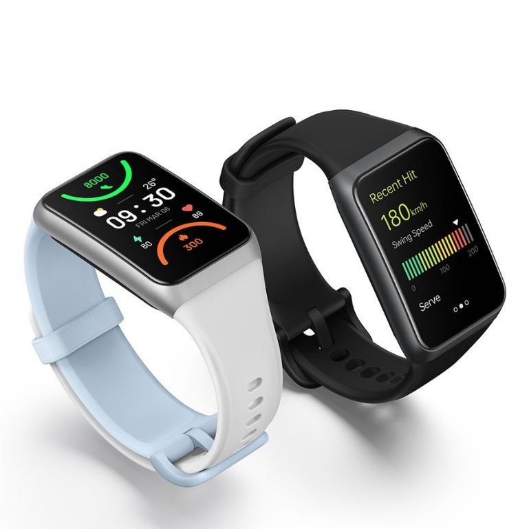 OPPO watch free jam tangan second original desain tipis layar AMOLED 6.1 INCI stylish