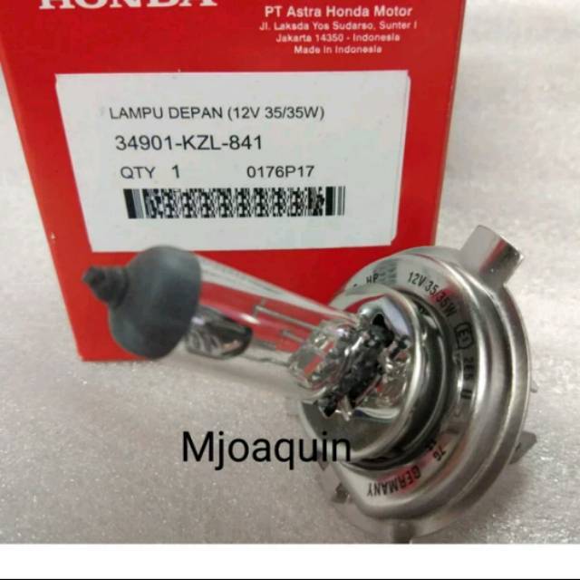 34901KZL841 Bohlam Lampu Bulb Head Light Scoopy FI Ori AHM