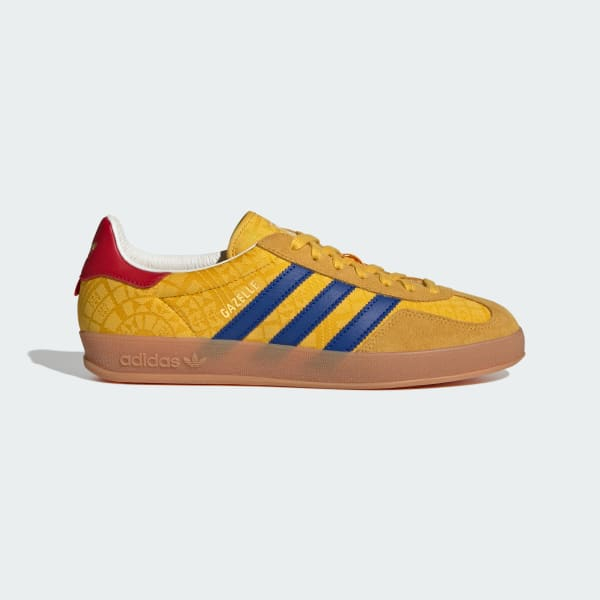 Adidas Gazelle Indoor Bold Green Power Blue Team Collegiate Red IH9648