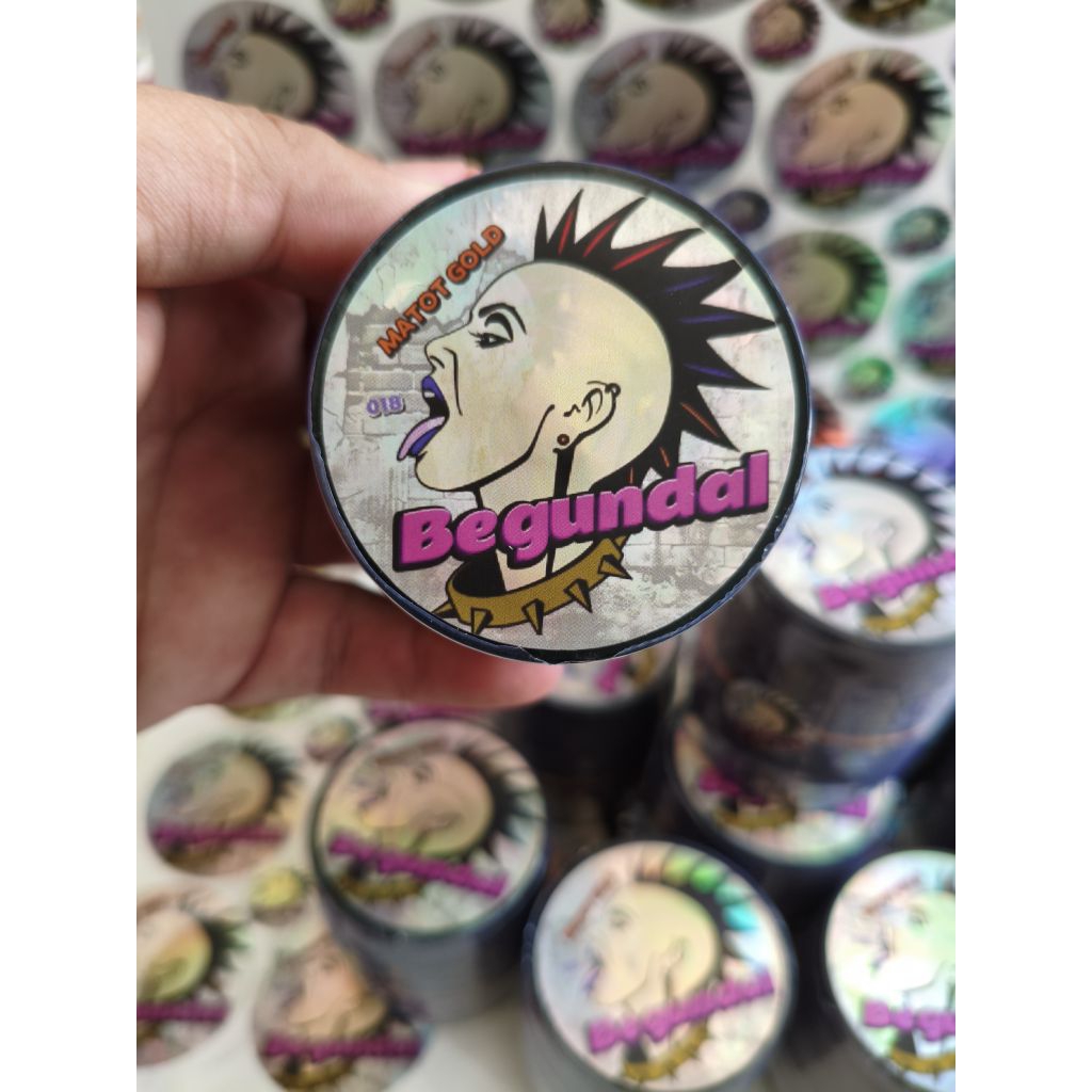 gelasan matot 018  begundal bahan gold