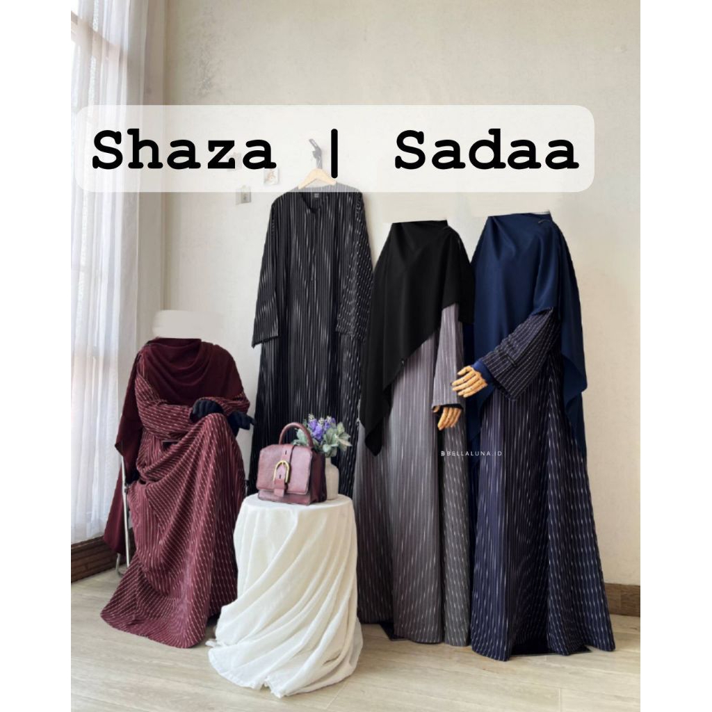 SADAA ABAYA BELLALUNA /SHAZA ABAYA BELLALUNA/ GAMIS ADEM LINEN TWILL/GAMIS LINEN TWILL/ ABAYA SALUR