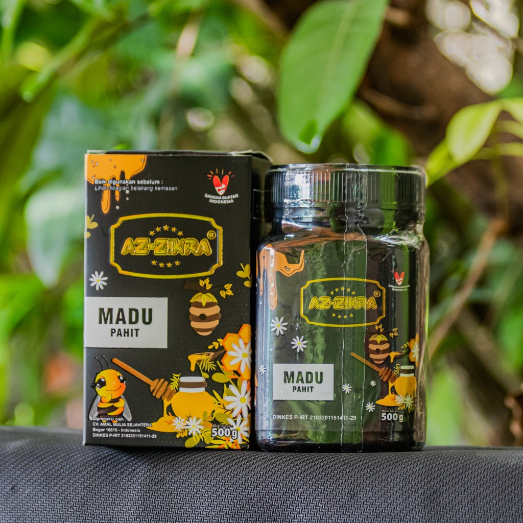 Madu Herbal Hitam Pahit Az-Zikra Az Zikra AzZikra Asli Original 500 gr