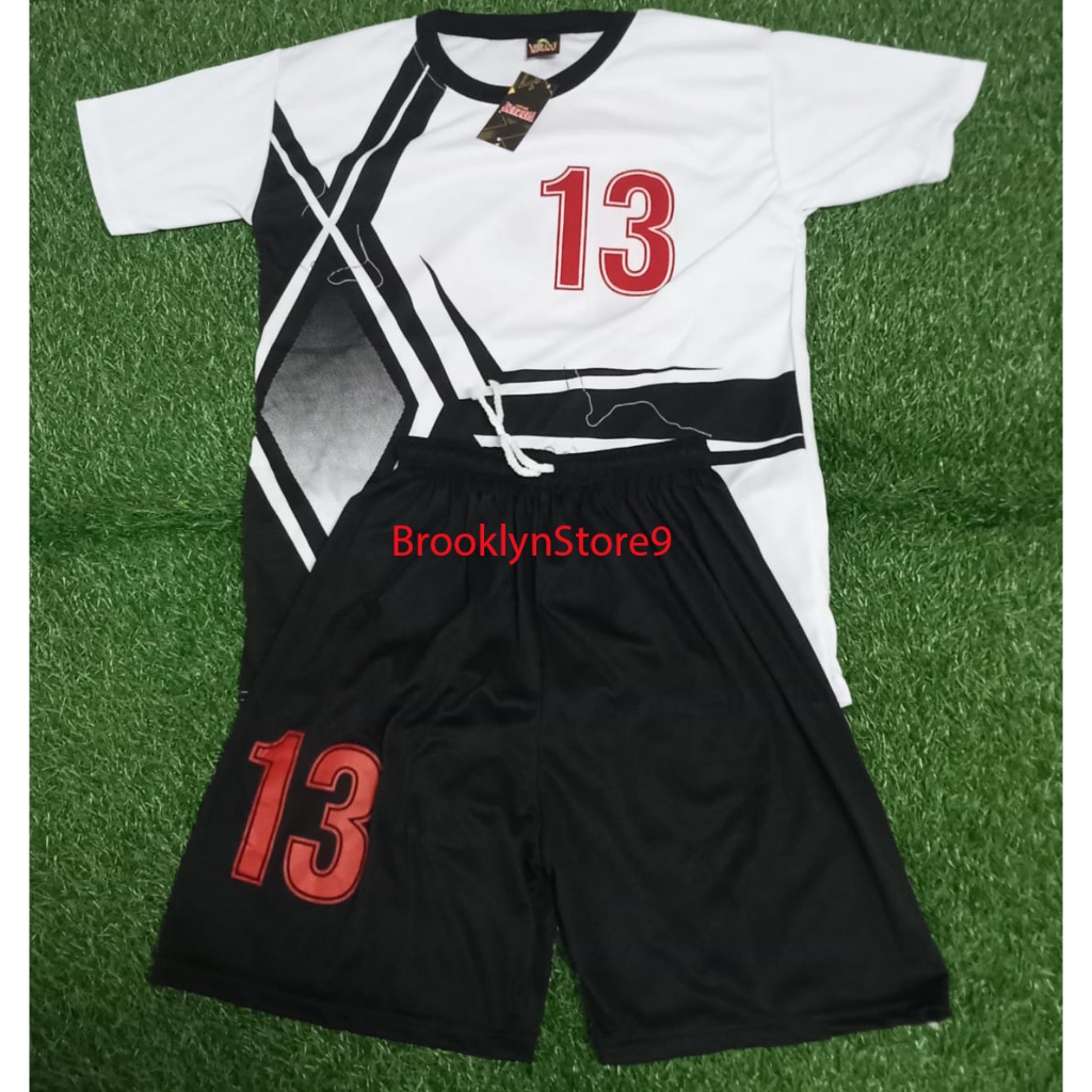SETELAN BOLA TIM JERSEY BAJU KAOS BOLA SERAGAM FUTSAL TIM 12 PCS ANAK