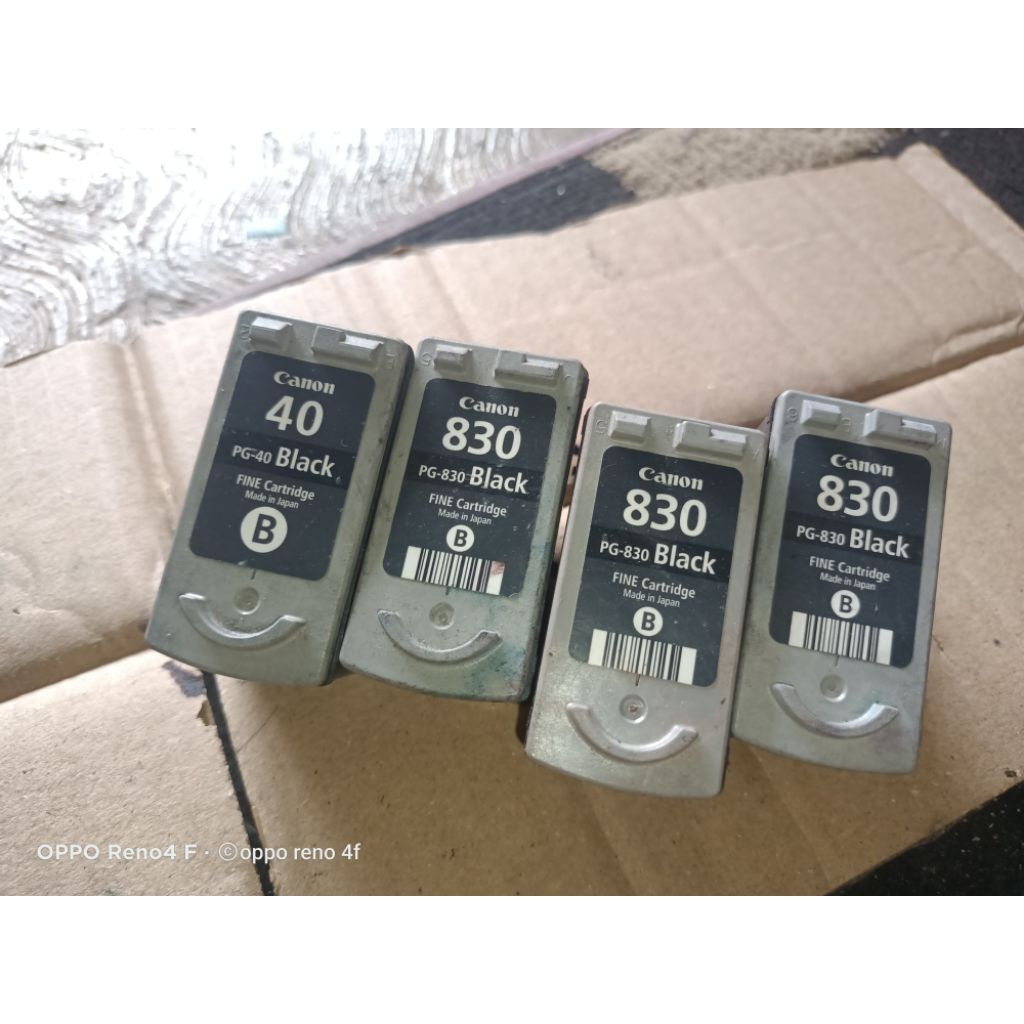 Tinta Cartridge Canon 40,41,830,831 Kosongan
