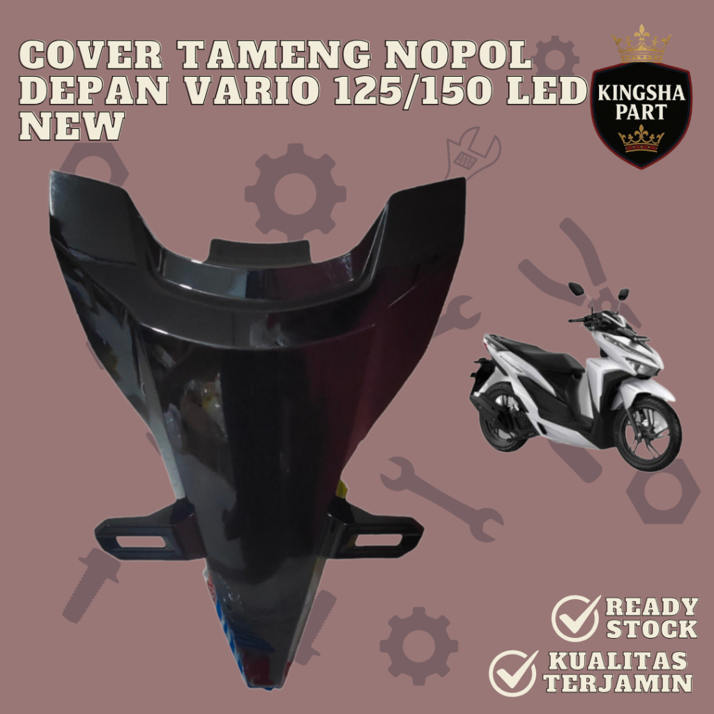Tameng Depan vario 150 New Cover tameng dudukan nopol honda vario 125 150 led new