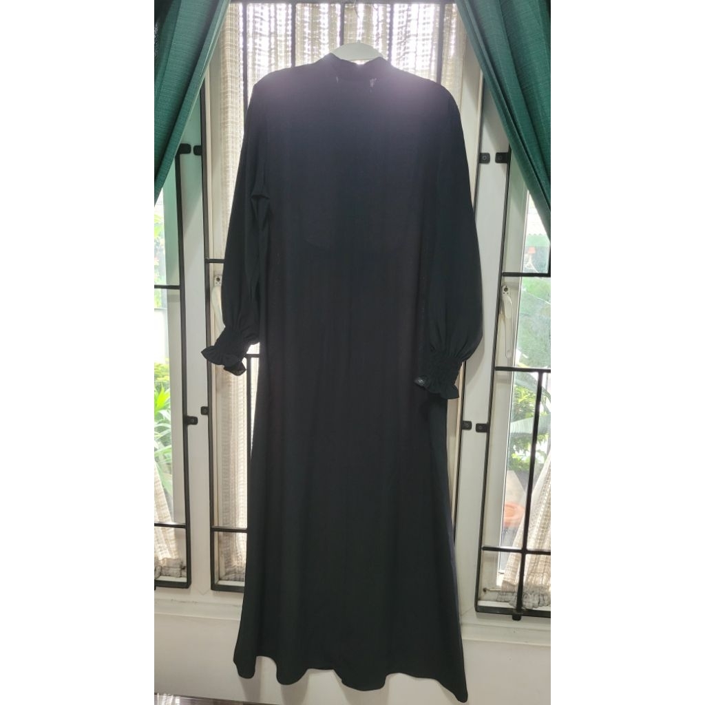 [Preloved] Zayena - Alesha Dress - Gamis Hitam