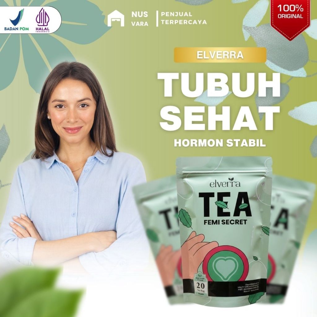 Elverra Tea Femi Secret Jamu Merapatkan Miss V Alami Membuat Area Kewanitaan Lebih Keset Dan Wangi