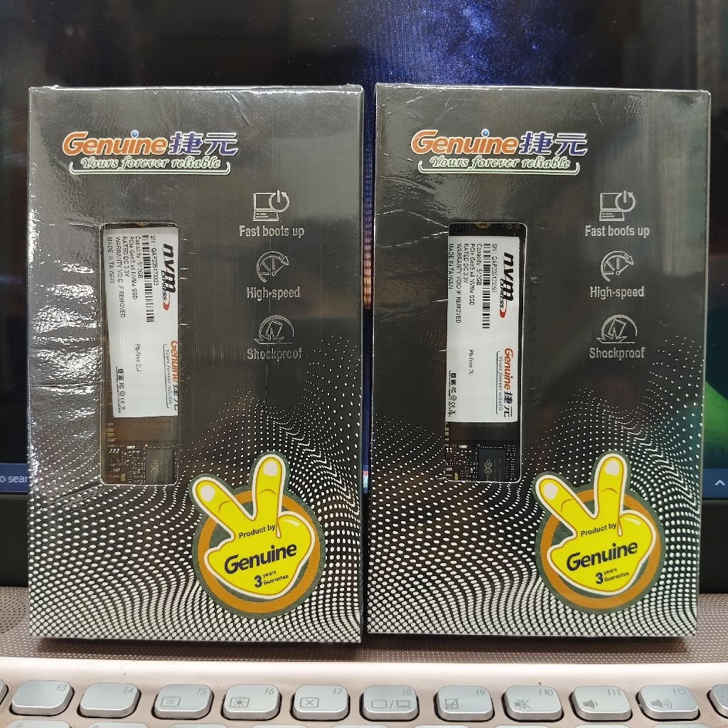SSD GENUINE NVME 512GB PCIe 3x4 SSD NVME 512 GB SIAP PAKAI