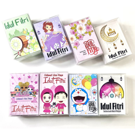 Amplop Lebaran | Amplop Lebaran Motif Kartun | Amplop Lebaran Motif Makanan | Amplop Lebaran 7x12 | 