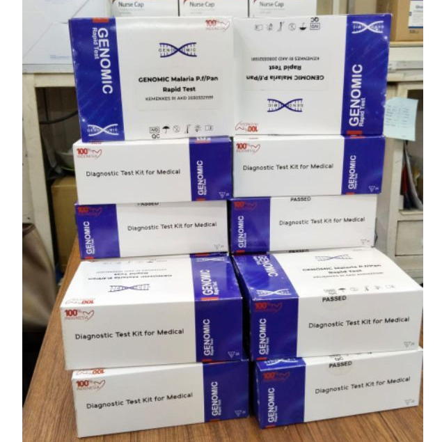 genomic rapid test drug test 6 parameter malaria