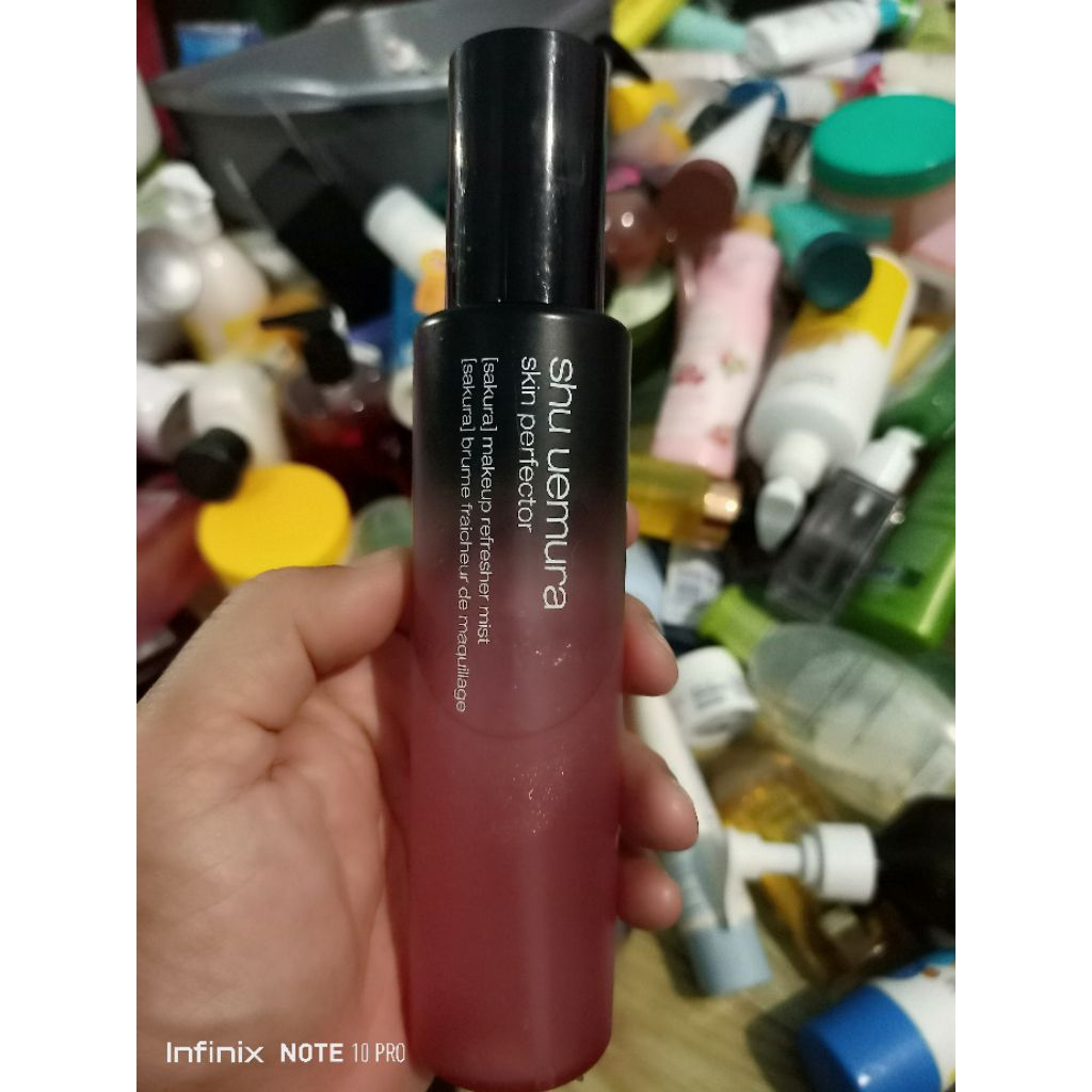 preloved//Shu Uemura Skin Perfector Sakura Makeup Refresher Mist.
