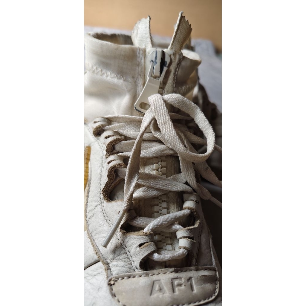 Nike AF1 GORE-TEX phantom white leather