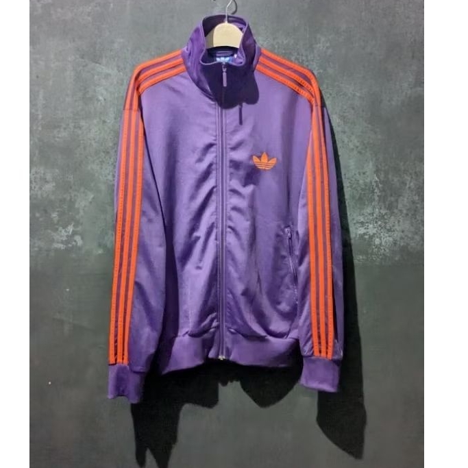 Tracktop adidas purple Stripe orange cw Shanghai