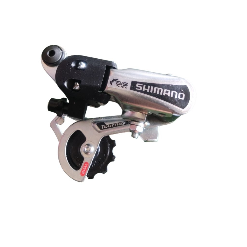 RD REAR DERAILLEUR SHIMANO TOURNEY SIS TY-21-B TY21 B BAUT L SILVER SHORT CAGE 6-7 SPEED