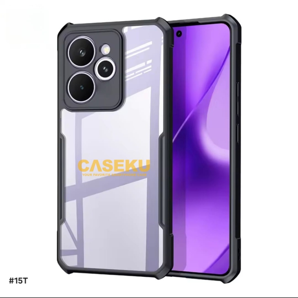 Realme 15T Realme 15 Realme 15 Pro Case Fusion shockproof Transparan Casing Realme 15T Realme 15 Rea