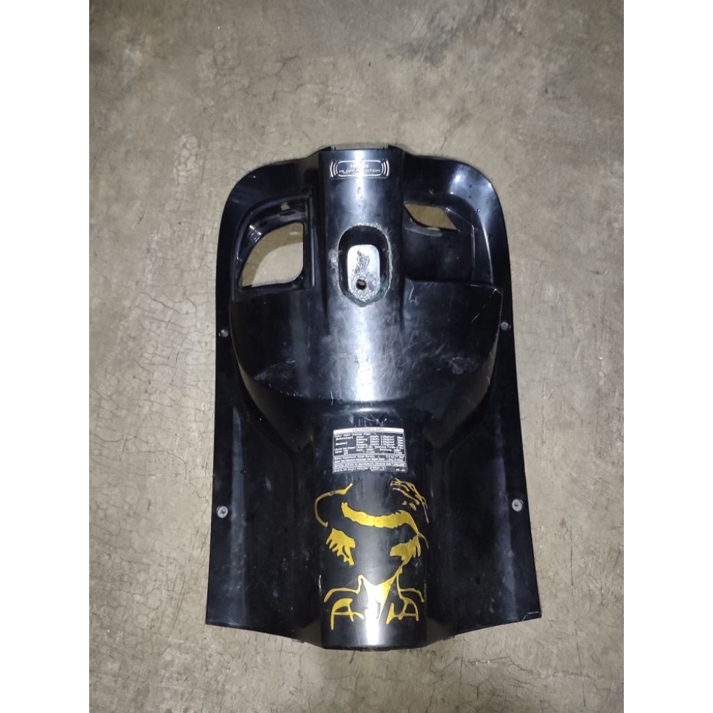 dashboard scoopy 2018 original lepasan motor hitam gilap/glossy
