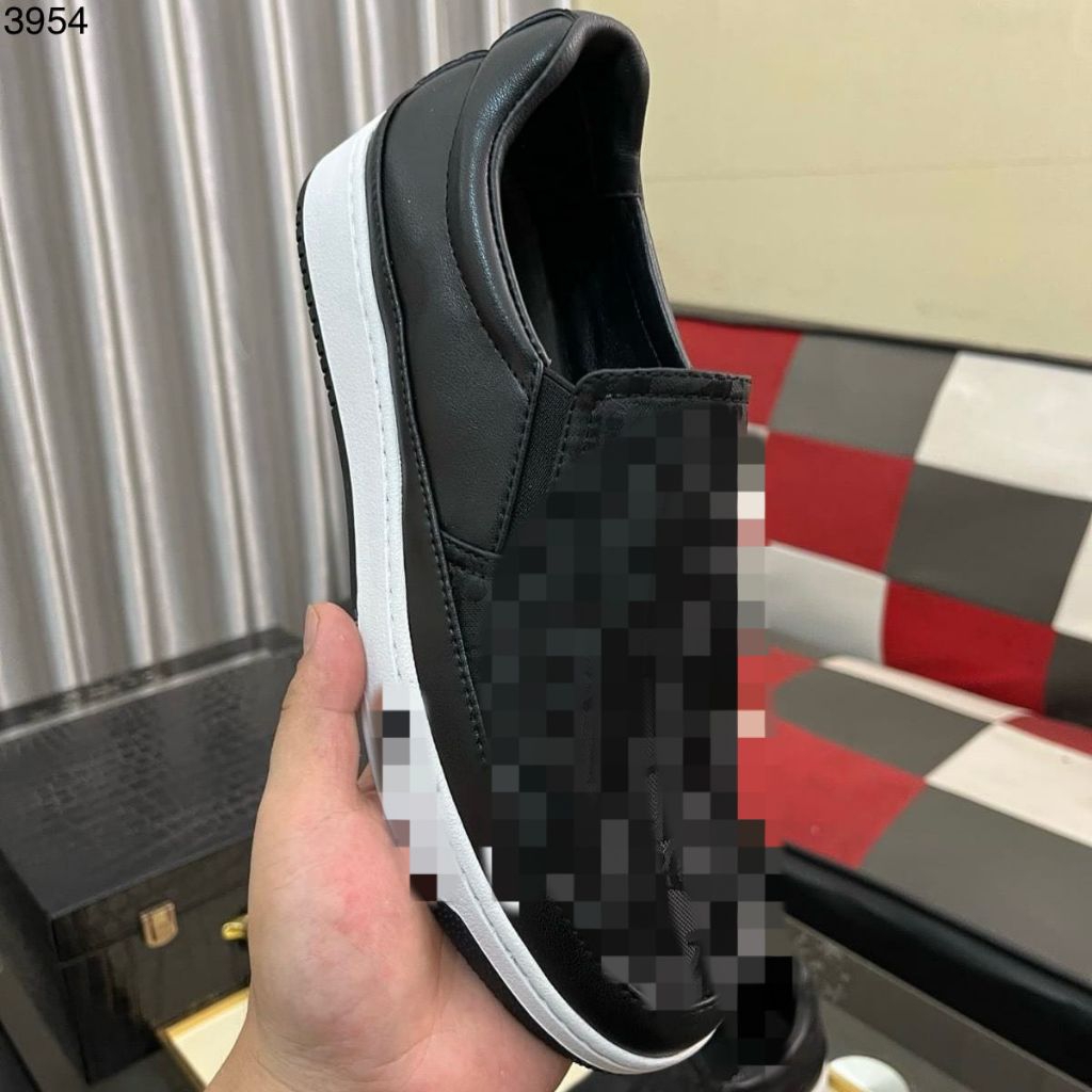 SEPATU SNEAKER PRIA SLIP ON IMPORT DY 7087 MIRROR