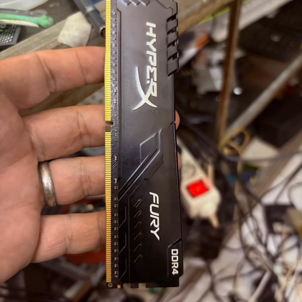 Kingstone HyperX fury ddr4 16gb dimm 2666 second