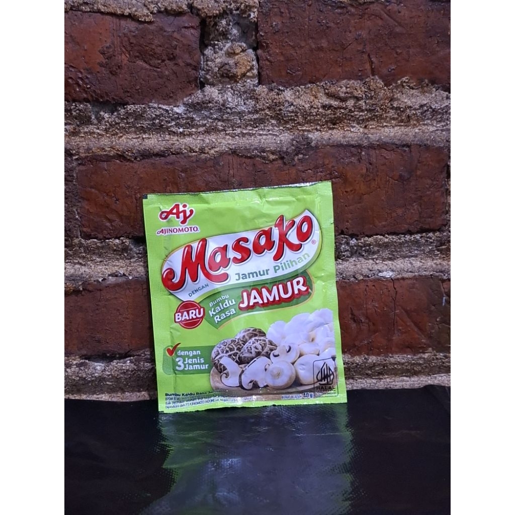 Masako Kaldu Jamur (Jamur Tiram, Jamur Kancing, Jamur Shitake) 40 Gram