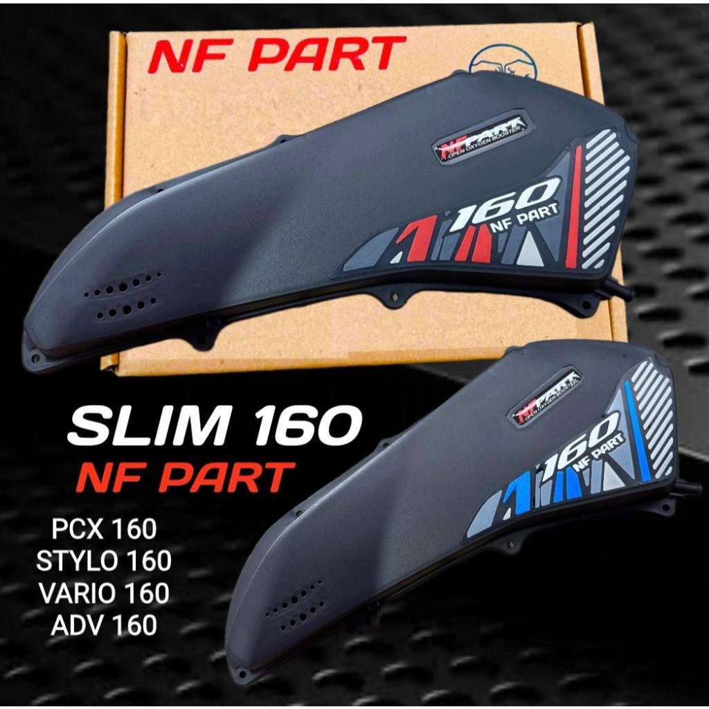 TUTUP FILTER MODEL SLIM PCX 160 ADV 160 VARIO 160 STYLO 160 VARIASI NF PART CUSTOM FILTER UDARA