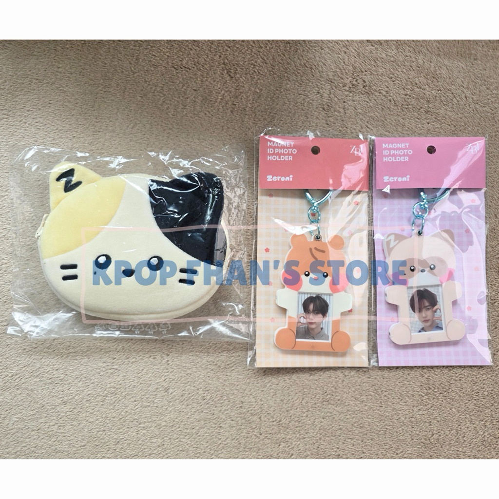 [Ready Stock] Zerobaseone x Line Friends - Zeroni ID Holder & Pouch