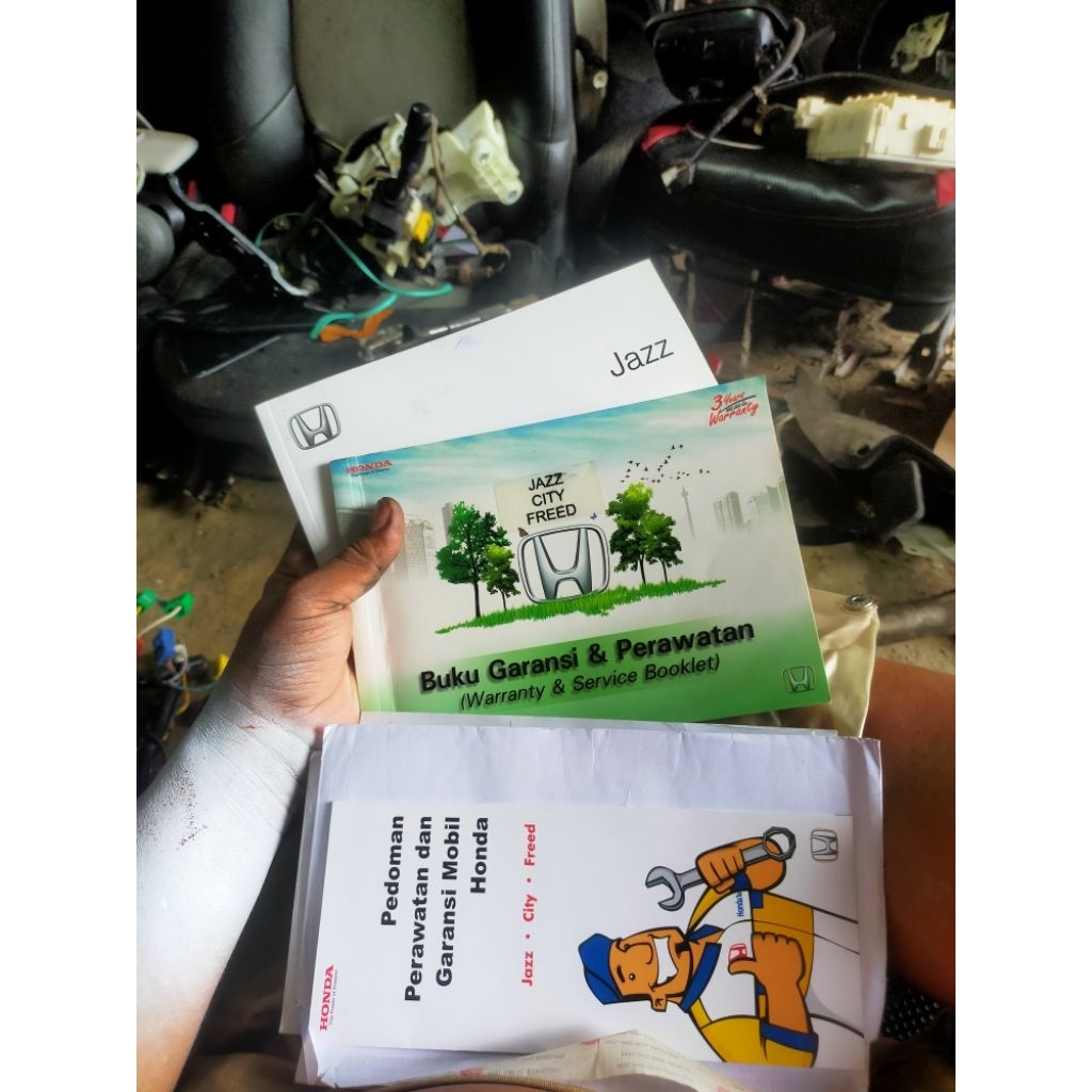 manual book Honda Jazz ge8