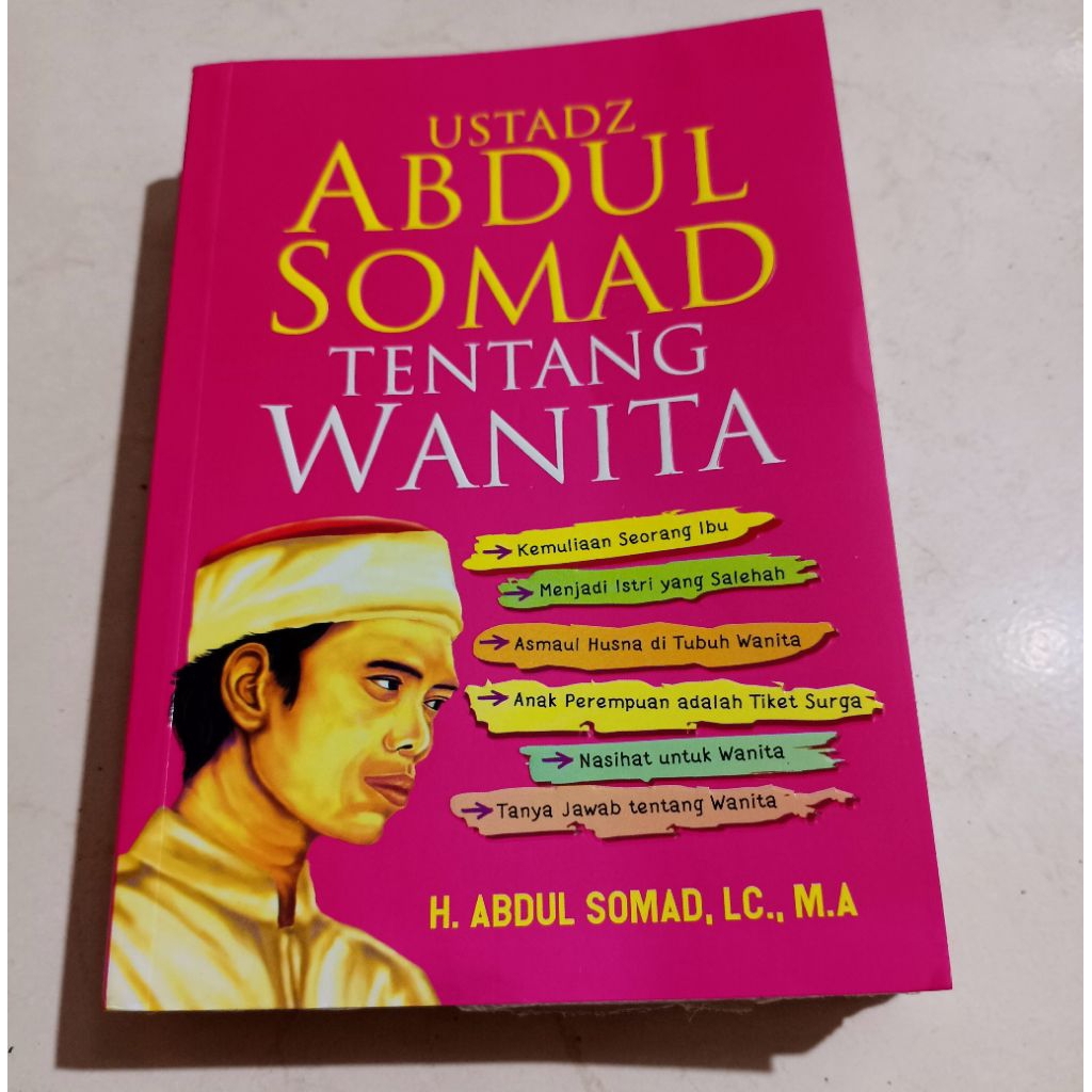 ( OBRAL ) BUKU BACAAN AGAMA // MOTIVASI ISLAMI // USTADZ ABDUL SOMAD TENTANG WANITA // ORIGINAL