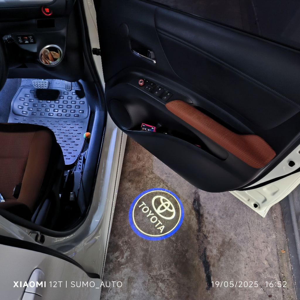 lampu door trim logo mitsubishi untuk custom modifikasi ke mitsubishi xpander destinator outlander l