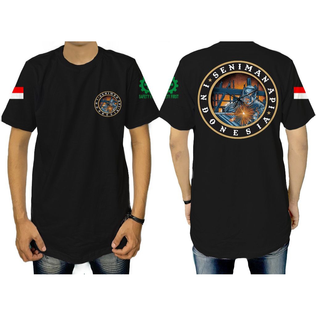 KAOS TSHIRT SENIMAN API INDONESIA//KAOS WELDER INDONESIA