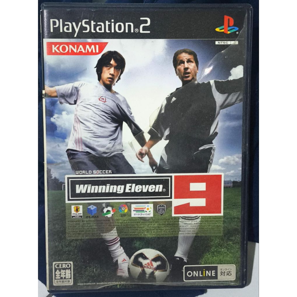 KASET PS2 WINNING ELEVEN 9