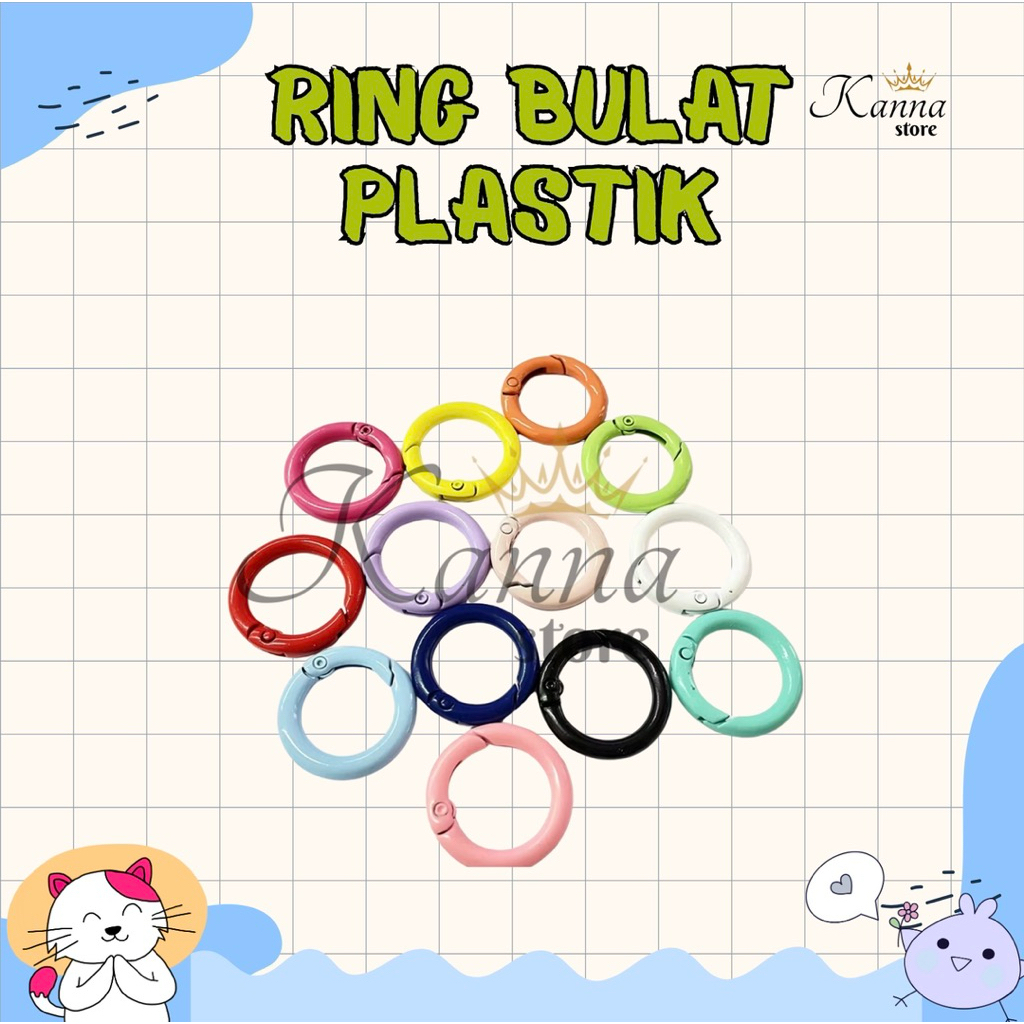 [TERMURAH] Ring bulat - ring bulat plastik- ring O
