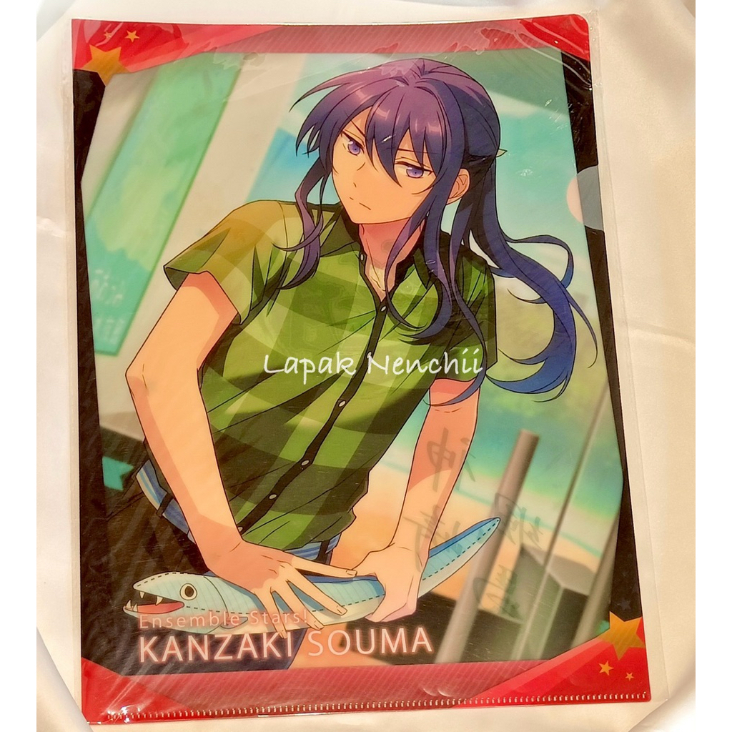 Official Merch Clear File A4 Ensemble Stars Kanzaki Souma