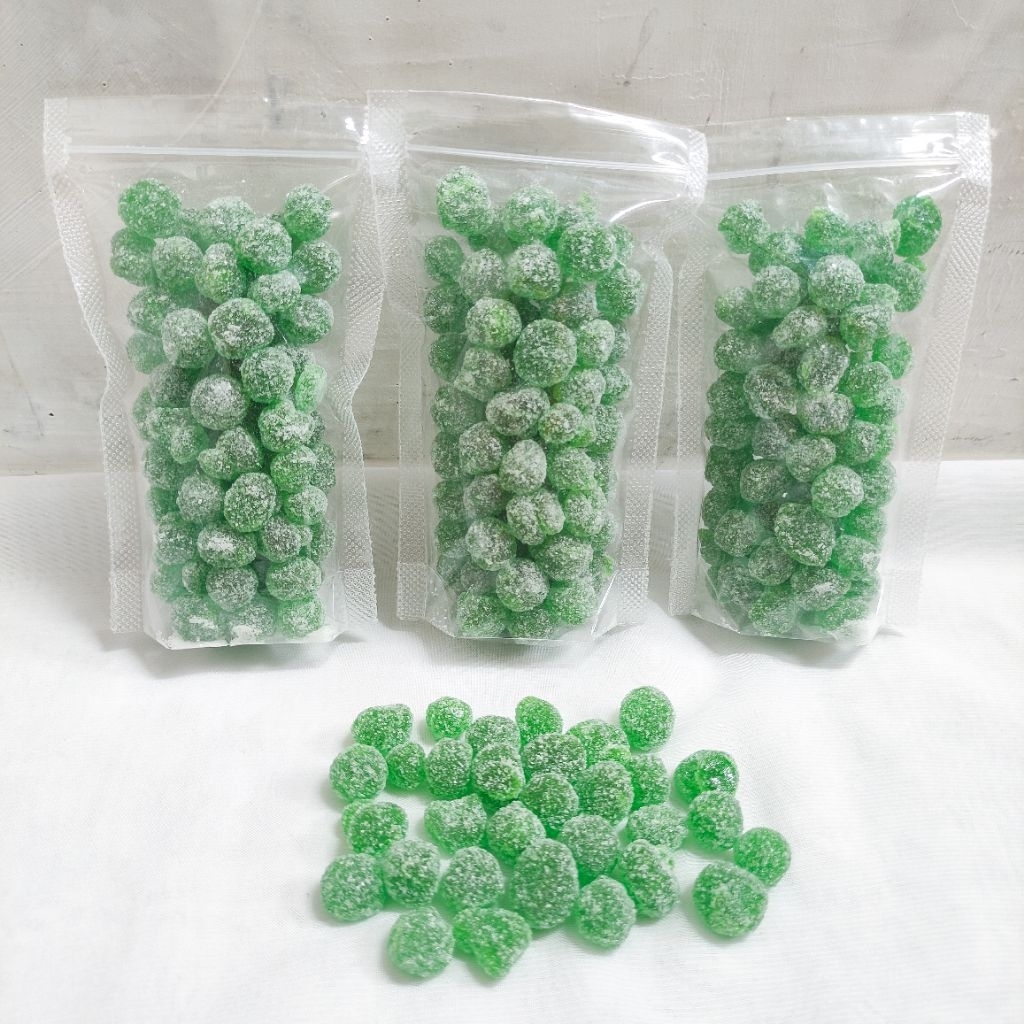 Permen Kayu Putih Kemasan 100gr (Pouch) / Permen Minyak Kayu Putih / Permen Herbal Alami rasa Mint O