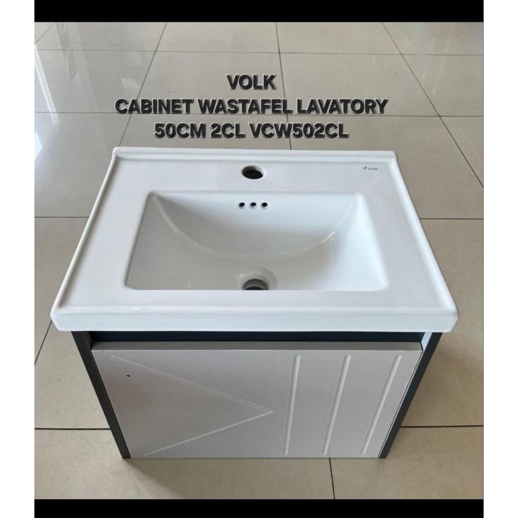 wastafel volk kabinet PVC CW502CL - TX 03
