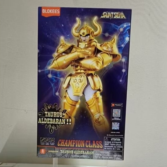 Blokees Champion Class Taurus Aldebaran Gold Saint Seiya not SCM