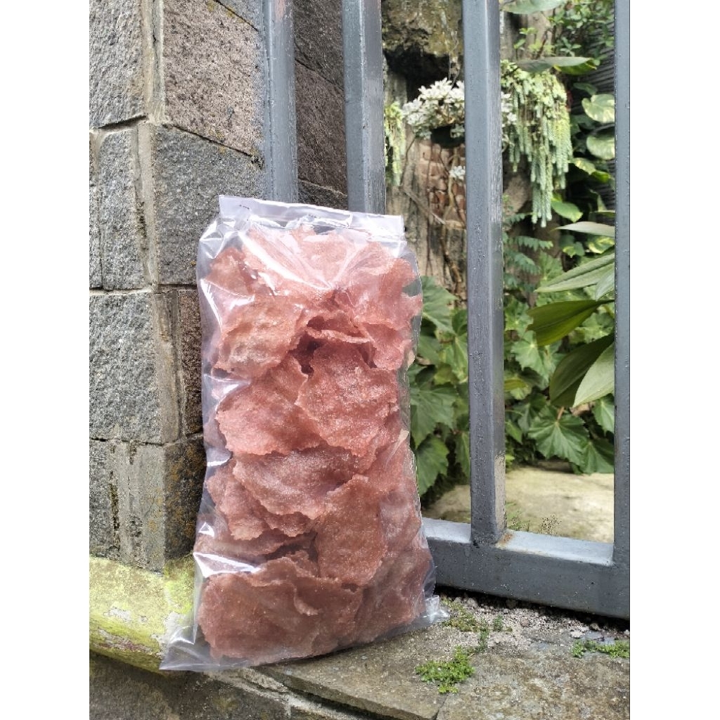 krupuk pijer,trasi merah