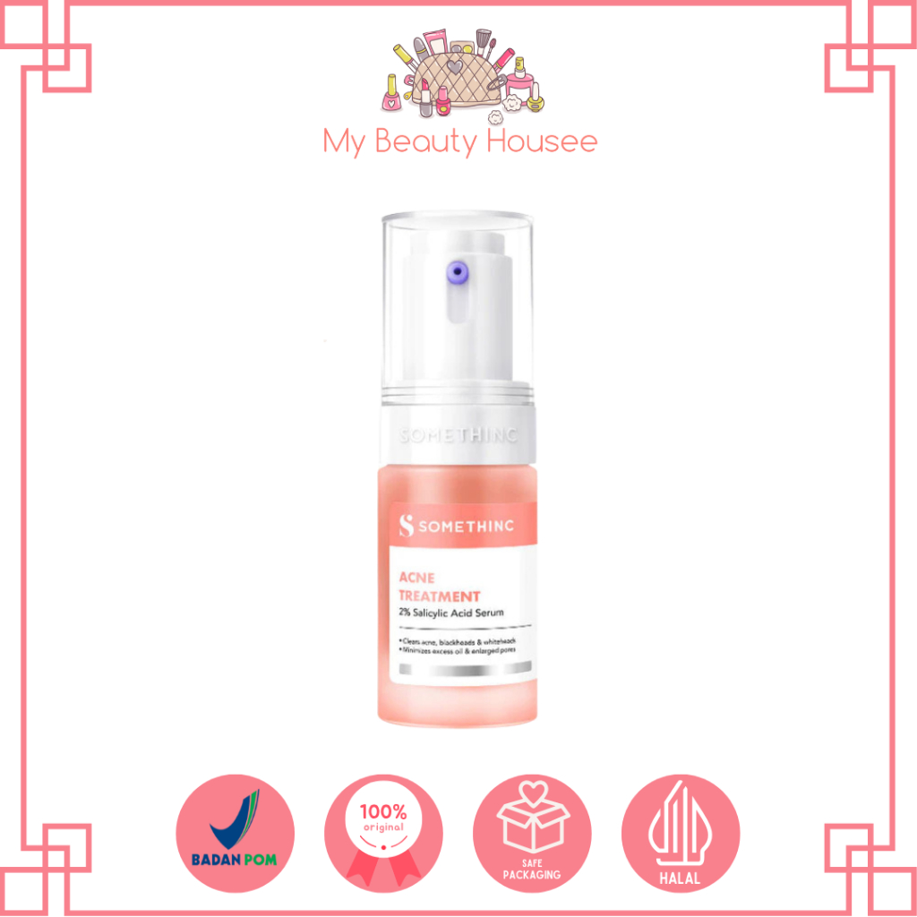 SOMETHINC ACNE TREATMENT 2% SALICYLIC ACID SERUM - SERUM JERAWAT 20ML