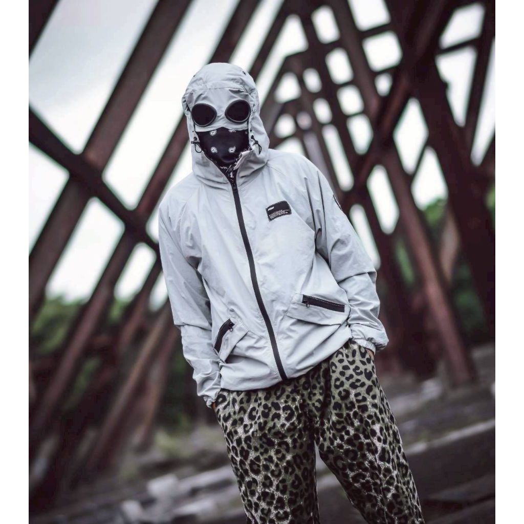 GOOGLE CRIKNLE Jaket Outdoor Anti Air Bahan Scoat Puma Furing Pidding Bordir Logo 295