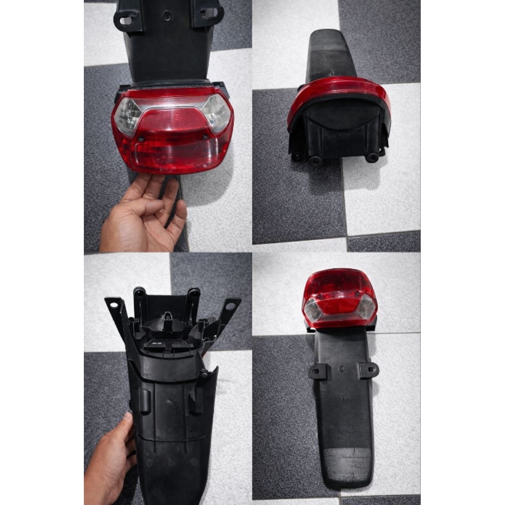 replektor lampu belakang honda kirana 125 original copotan