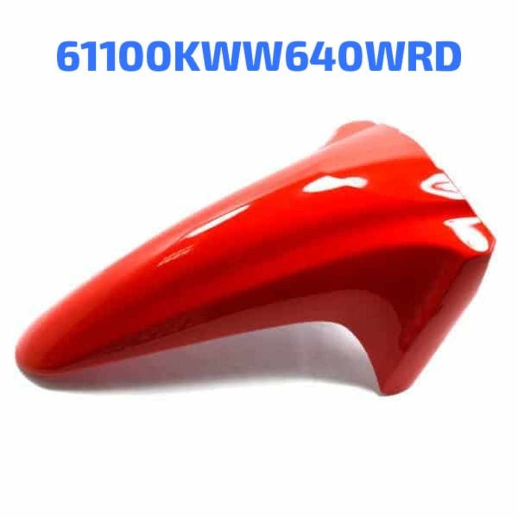Spakbor Depan Merah Honda Revo 110 New (2010–2014) 61100KWW640WRD