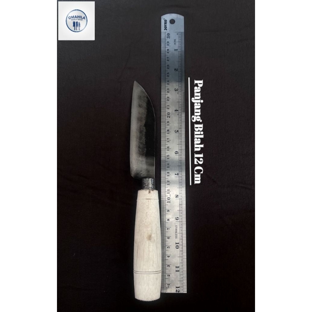 PISAU DAPUR MADURA ASLI CAP 555, BAHAN BAJA SS ASLI, UK. 24 CM, HARGA TERMURAH KUALITAS UNGGUL