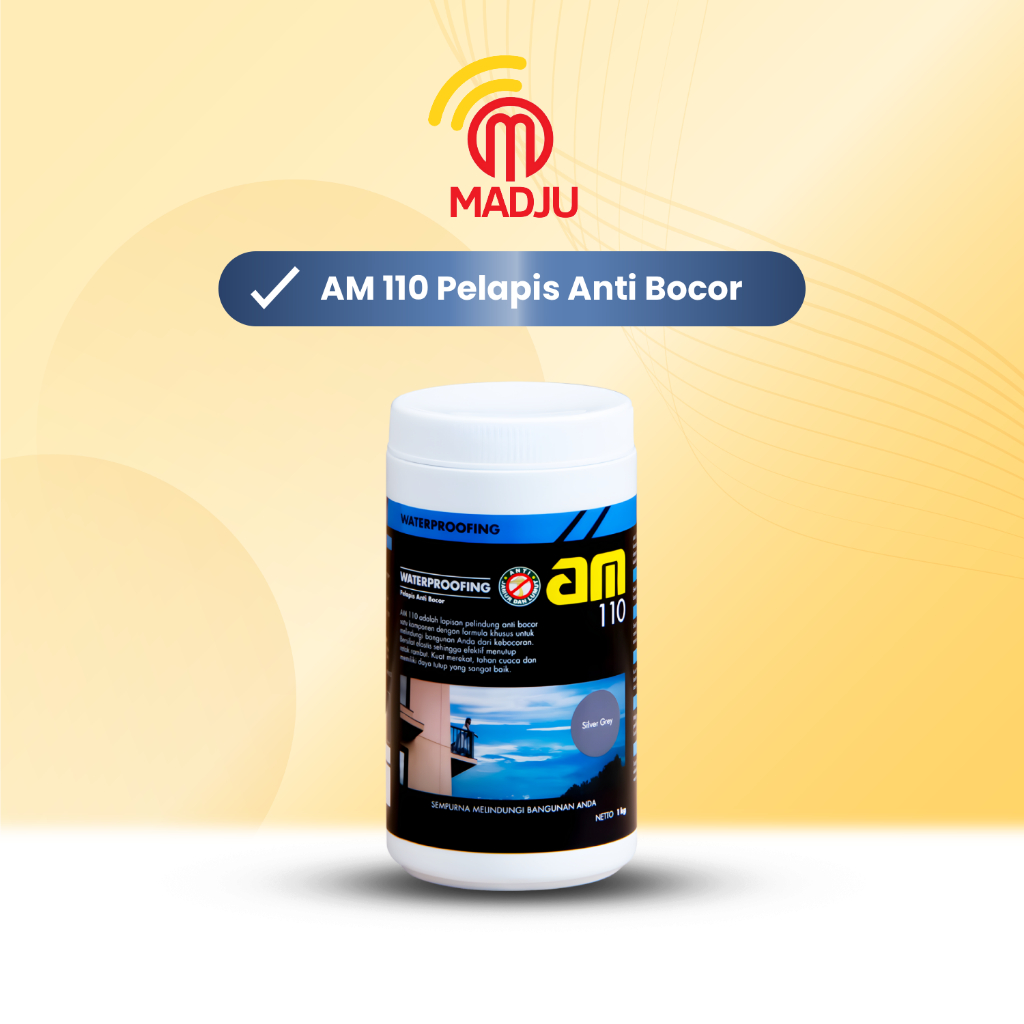 AM 110 CAT WATERPROOFING 1 KG -  Cat Pelapis Anti Bocor