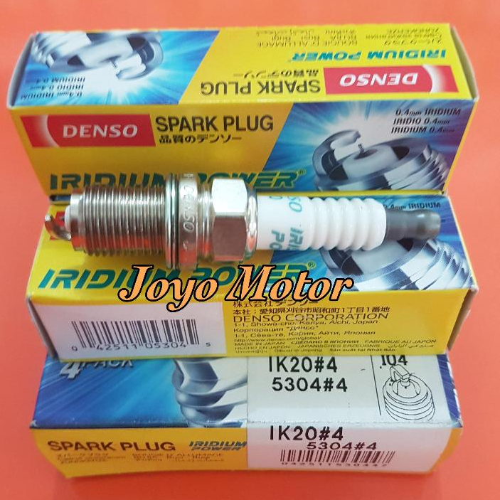Busi Mobil Asli Denso Iridium Power IK20 Yaris Vios Xenia 1.0 Avanza Non VVTi Apv Baleno Soluna