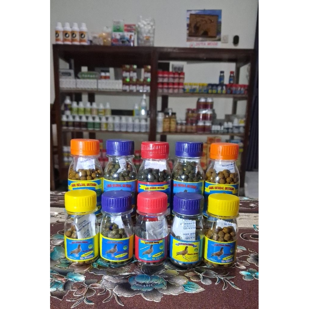 MUTIARA Jamu Herbal Merpati Paket Komplit Manuver,Semi Jablay & Jablay