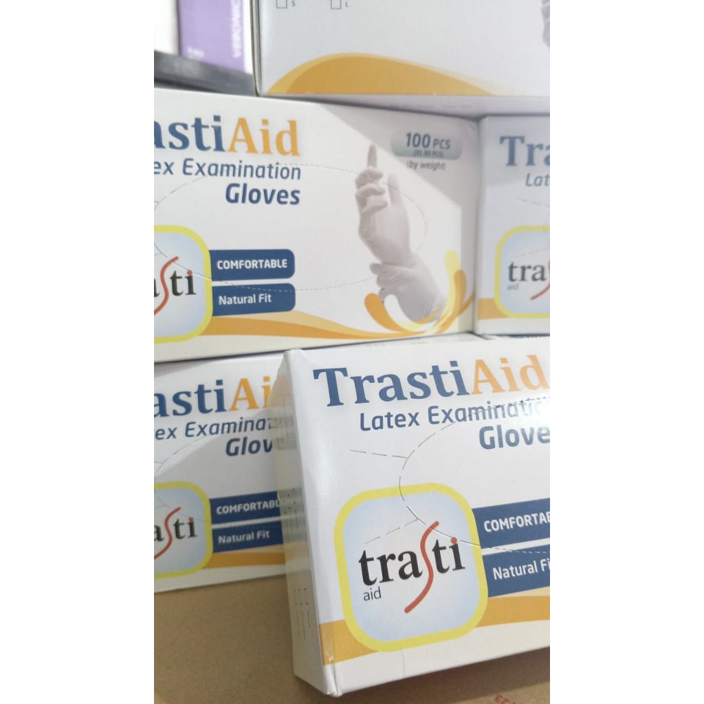 HandGlove Latex Trasti putih