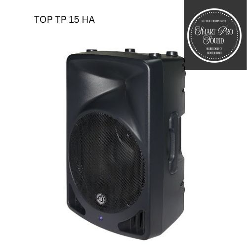 TOPP PRO Speaker Active 15 Inch TP15 HA V2 Bi-Amp DSP 24dB/okt 124dB RMS 500W