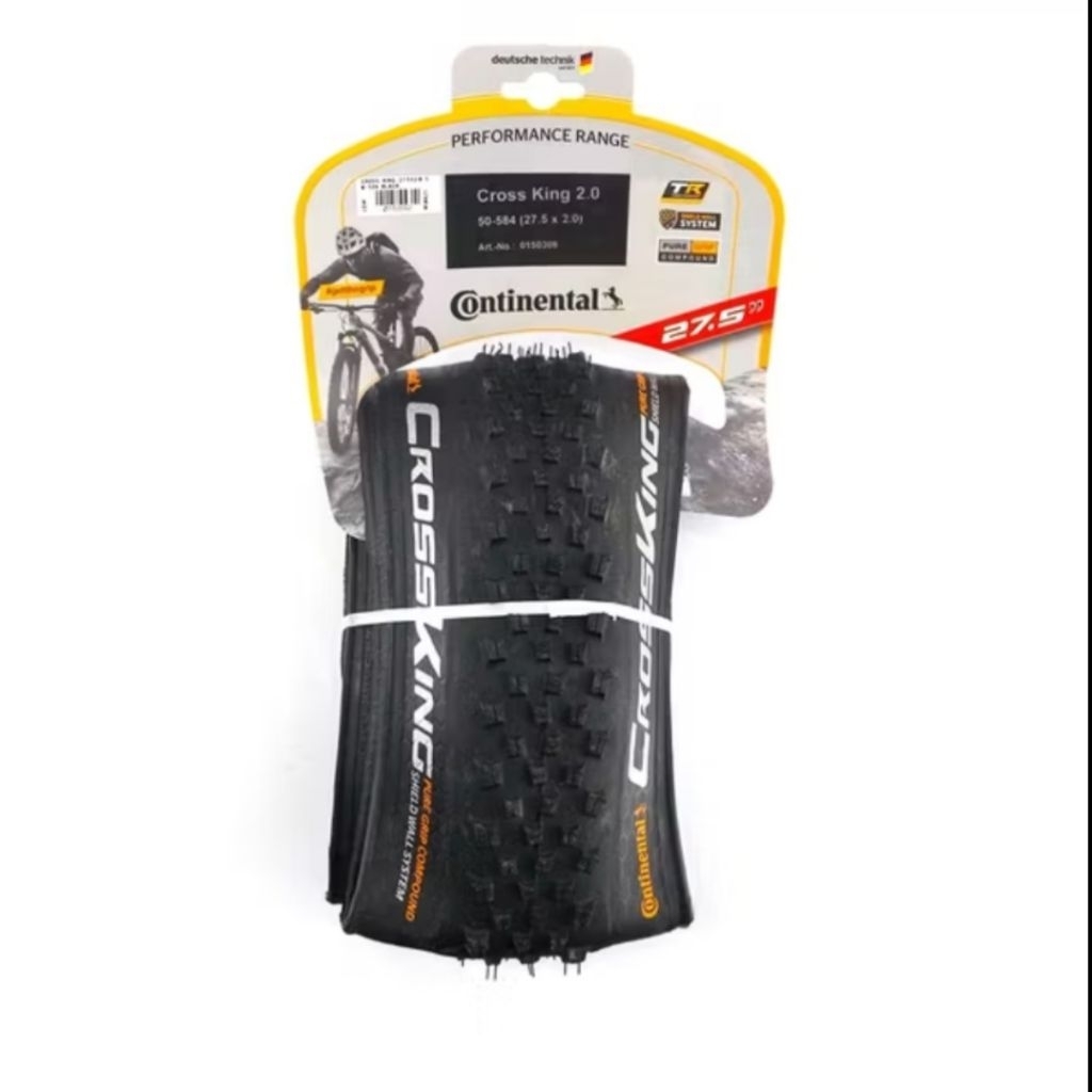Ban continental 27,5 x 2,20 Cross king MTB Shield wall