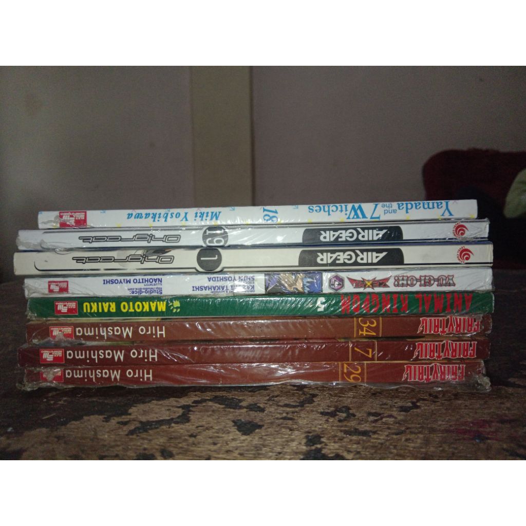 komik cabutan segel dan kolpri mulus